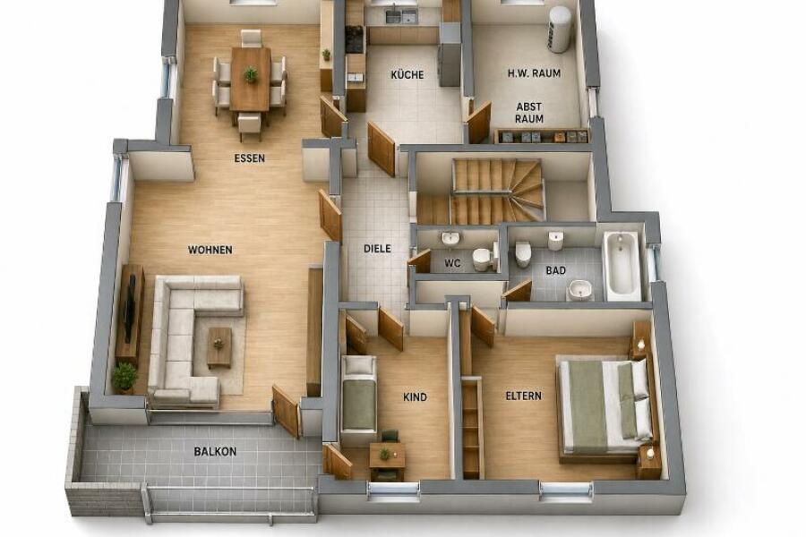 3D Grundriss