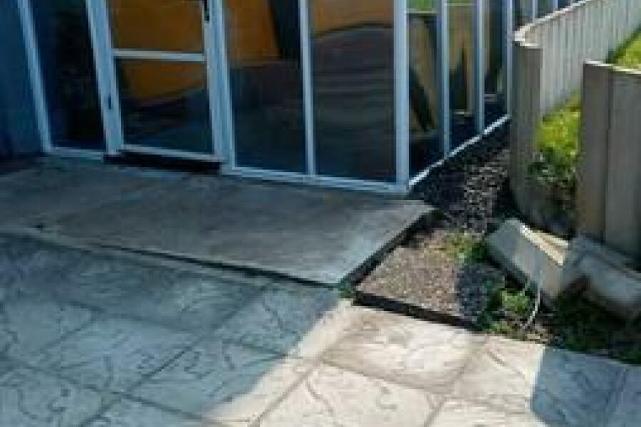 Wintergarten vorm Haus