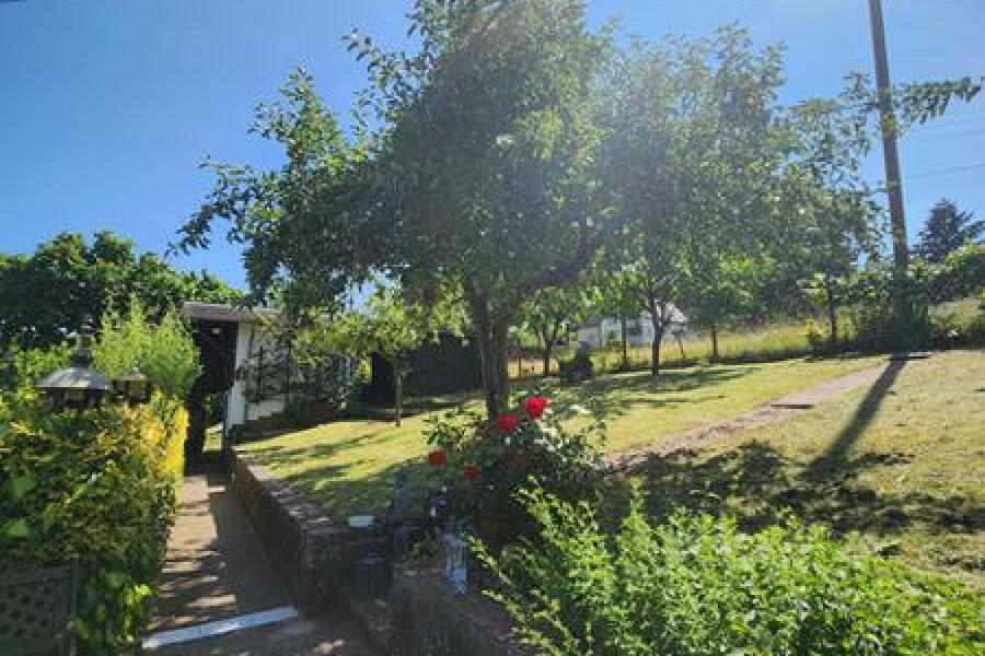 HB24-5 Blick i.d. Garten