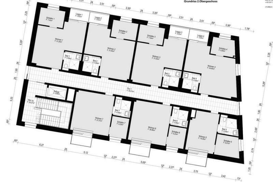 Grundriss 2.Obergeschoss