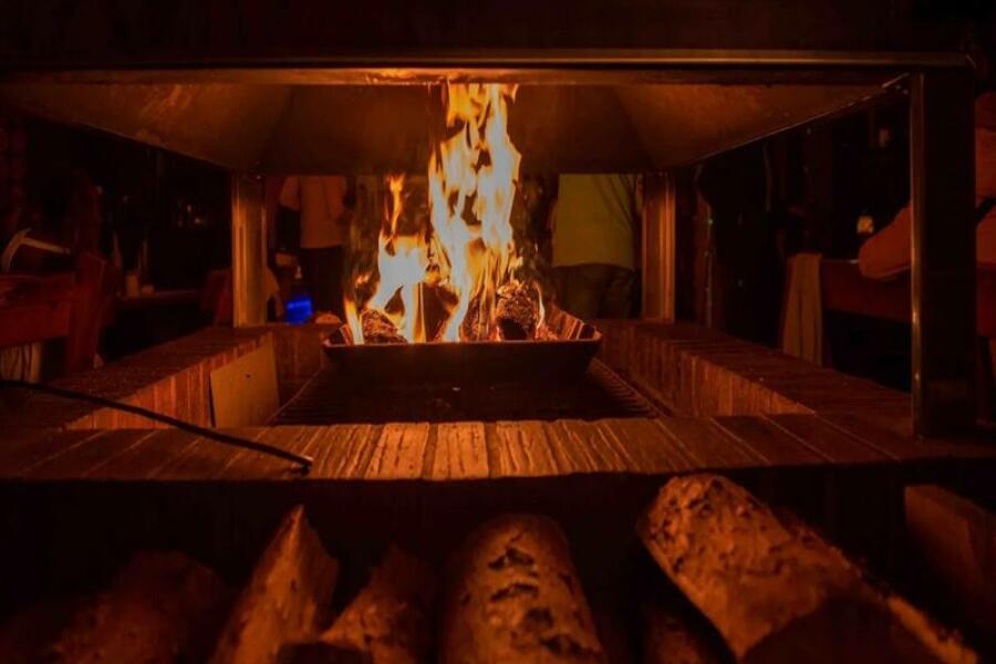 Grillplatz Feuer