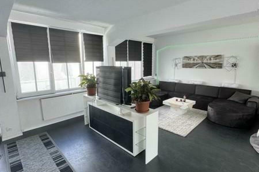 1b Loft mit 4 Bereichen - Wohnbereich