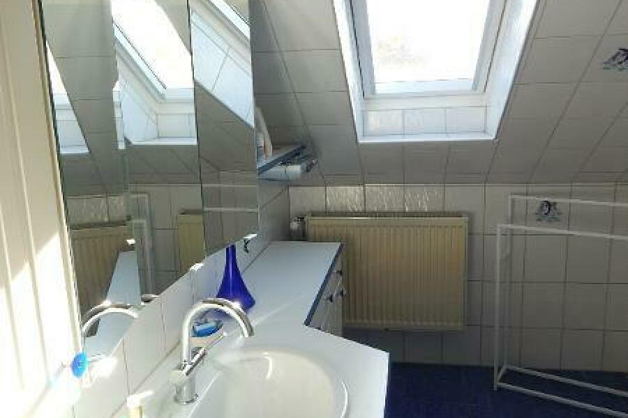 Das Bad im Obergeschoss