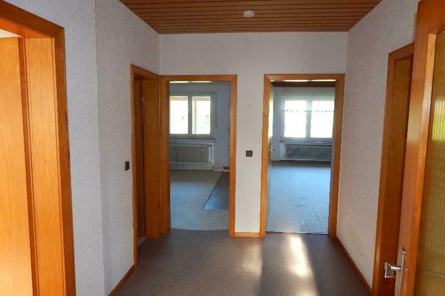 Der Flur im Erdgeschoss