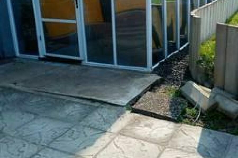 Wintergarten vorm Haus